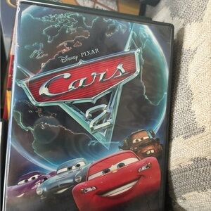 Disney Pixar Cars 2 DVD - Red & Blue Cover
